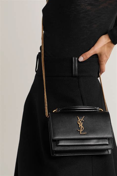 ysl sunset baby belt bag|ysl sunset bag crocodile.